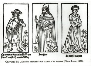 François Villon (1431-63) Évêque Thibaud d
